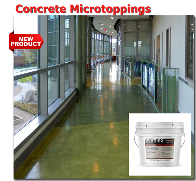 concrete microtoppings