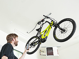 garage storage solutions : bike lifter