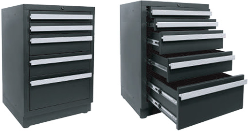 CrownWall Metal Garage Cabinet 5-door Base  Cabinet configuration