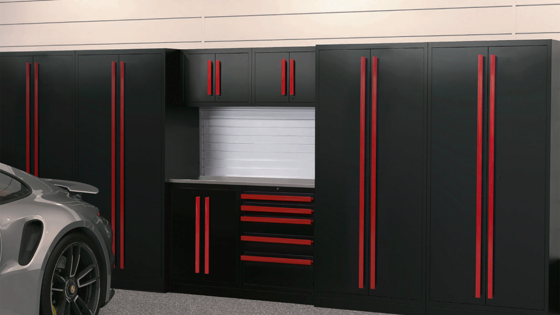 CrownWall Pro-Series Garage Cabinets : Sales and Installation