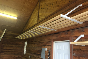 Rhino Shelf for more storage space in the garage or workshop in Seattle Washington