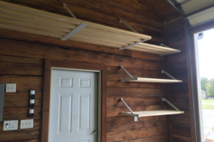 Rhino Shelf garage wall storage shelves in Seattle Washington